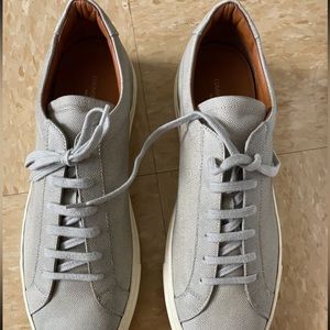 Common Projects Men Achilles Low Grey Leather with White Bottom 42 (US Men 9)